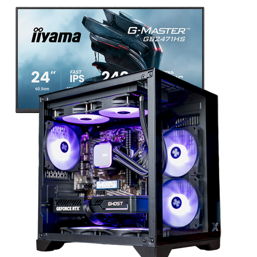 STARTER PACK: PC STRIKE + Écran IIYAMA G-Master RED Eagle 24" 240Hz FHD